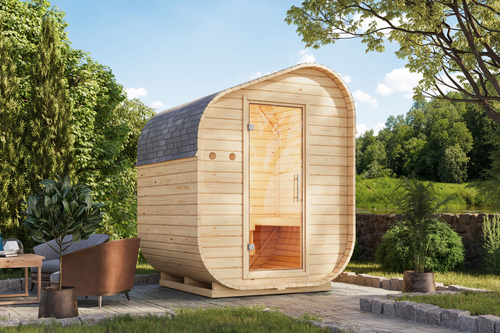 Fasssauna Asymmetrisch - изглед 1